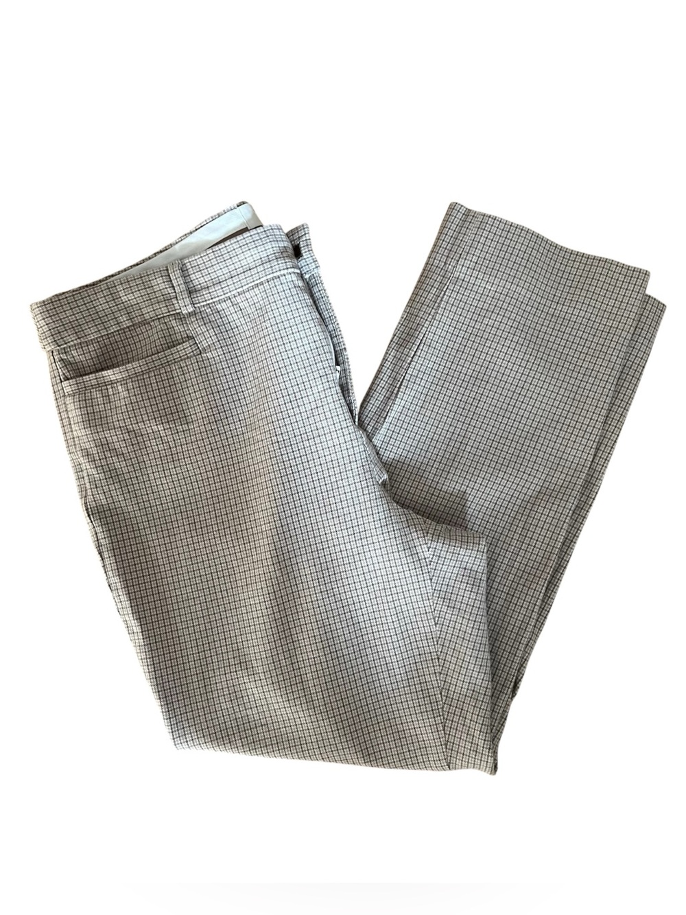 Banana Republic Tan and Brown Sloan Pants | Cotton Blend Pants 12 Petite